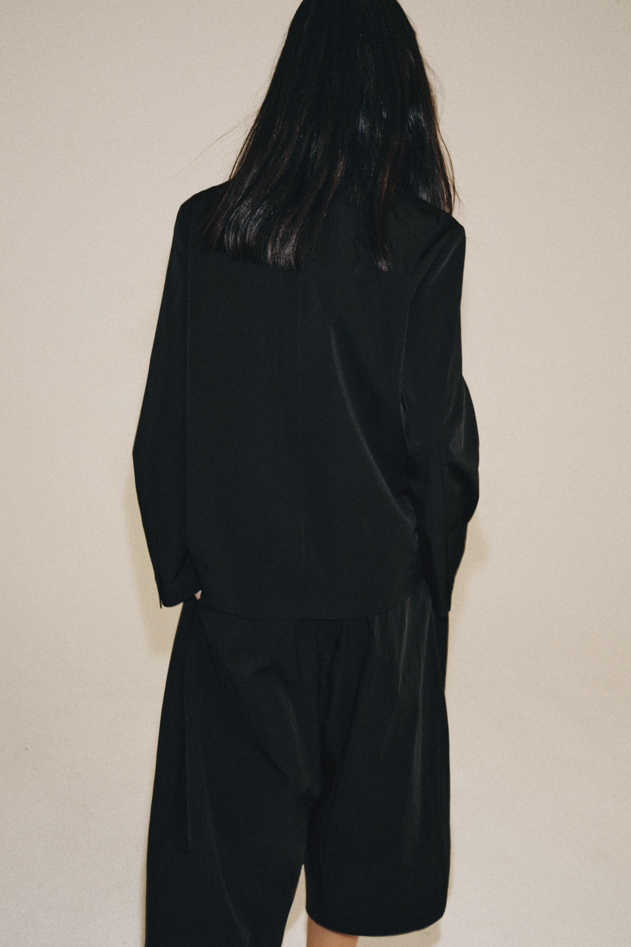 ZW COLLECTION DOUBLE-BREASTED BLAZER